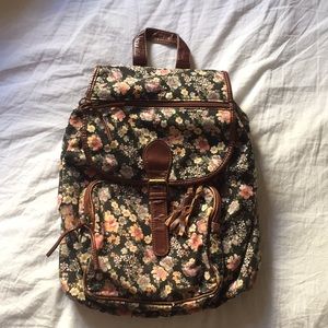 Mossimo floral backpack